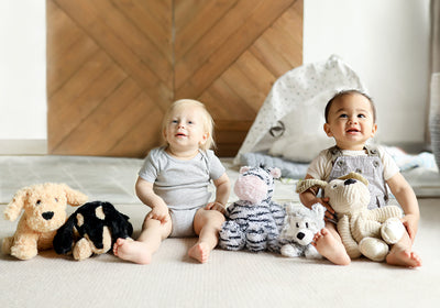 Double the Joy: Creative and Cuddly Toy Ideas for Newborn Twins | Warmies® Blog