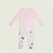 Pink Kitten Warmies Pajama Set