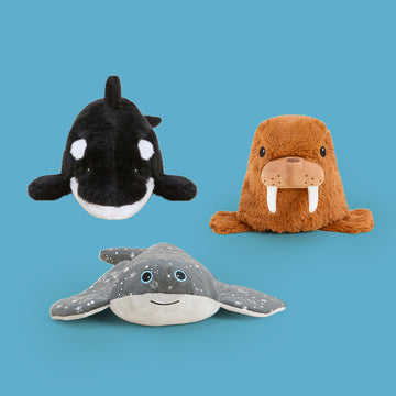 Warmies Ocean Animal Bundle