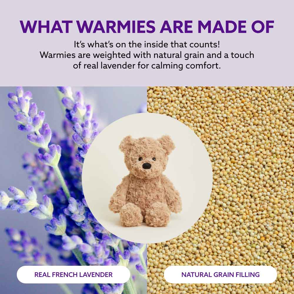 Brown Curly Bear Warmies