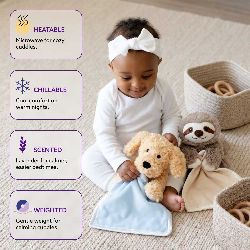 Golden Dog Security Blanket Warmies