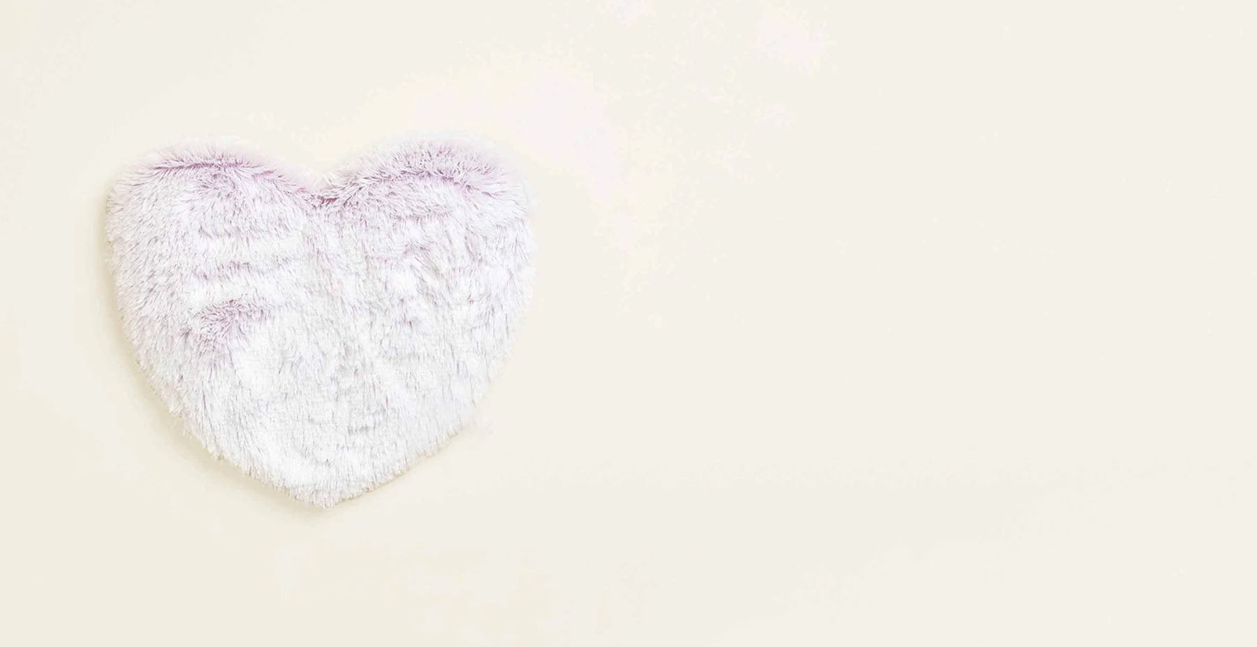 warmies purple heart shaped heating pad