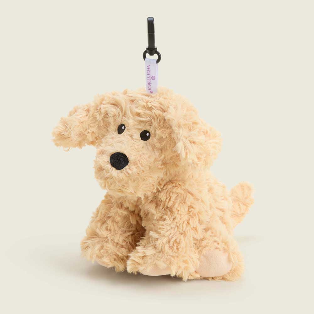 Golden Dog Warmies Bag Charm