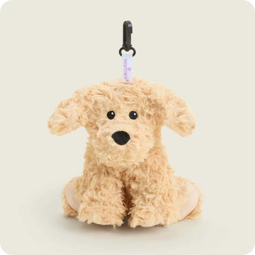 Microwavable Golden Dog Warmies Bag Charm - Warmies USA