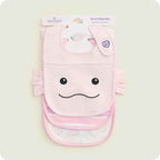 Pink Axolotl Bib Set