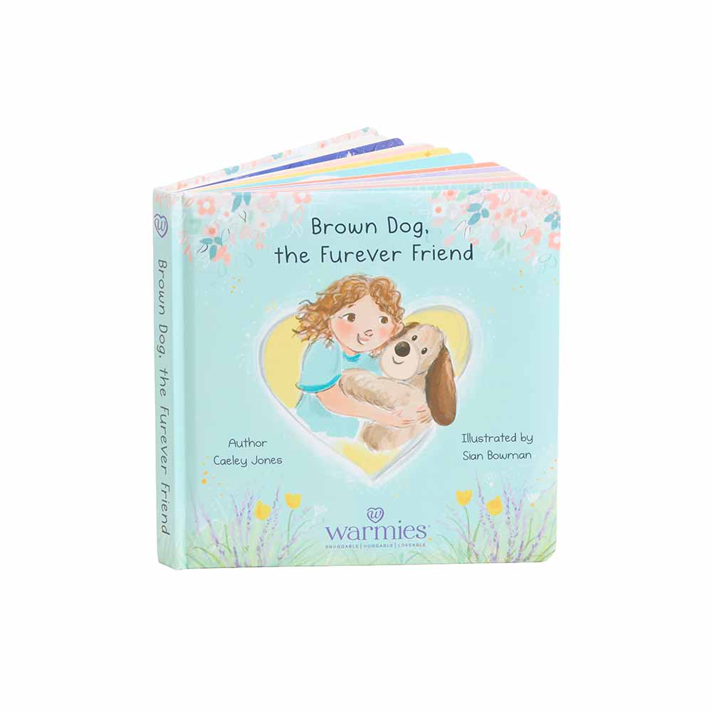 Brown Dog, the Furever Friend Board Book - Warmies USA