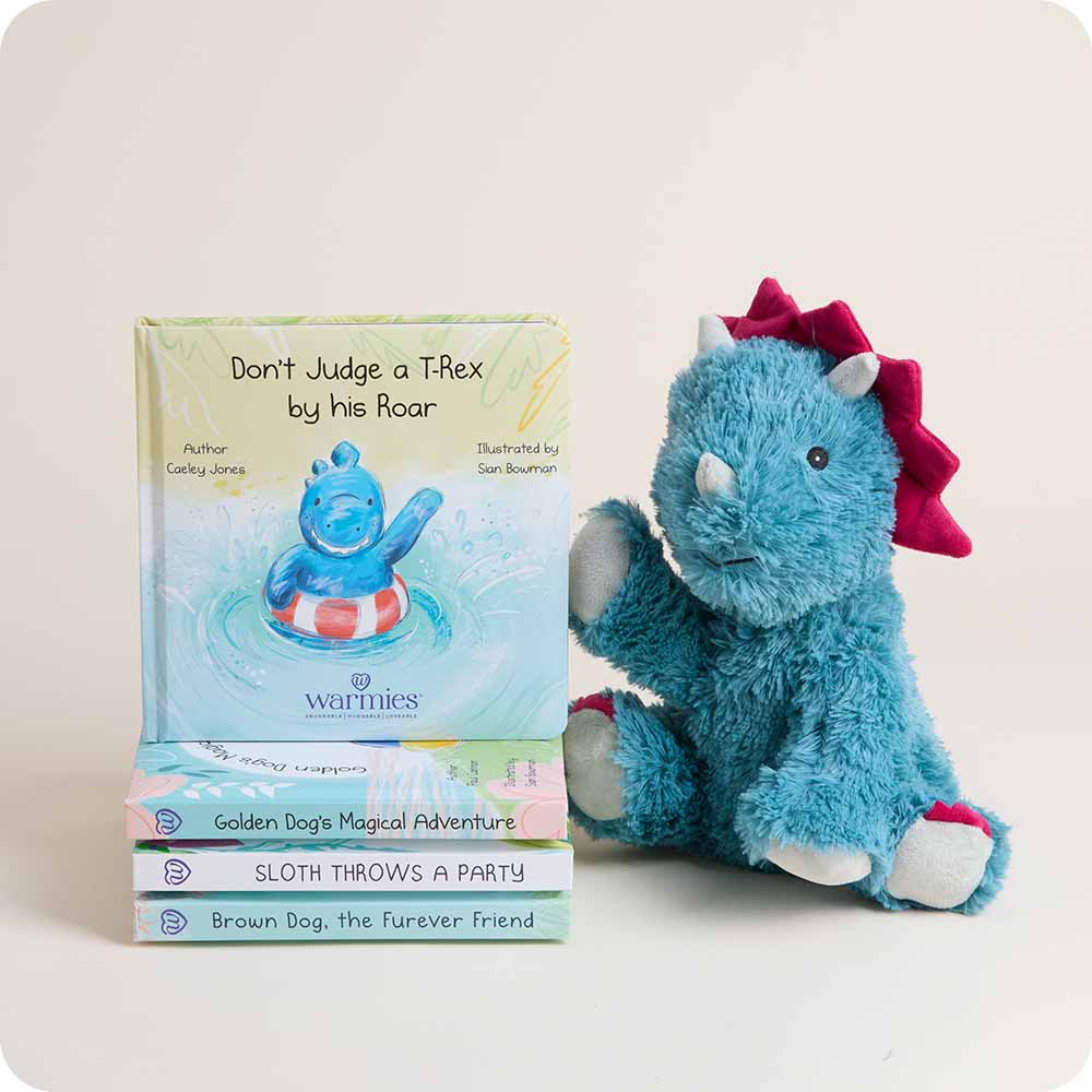 Microwavable Don't Judge a T-Rex by His Roar Book - Warmies USA