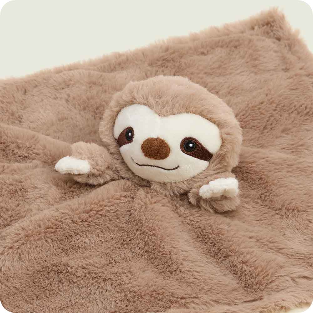 Sloth Lovey Blanket Warmies stuffed animal