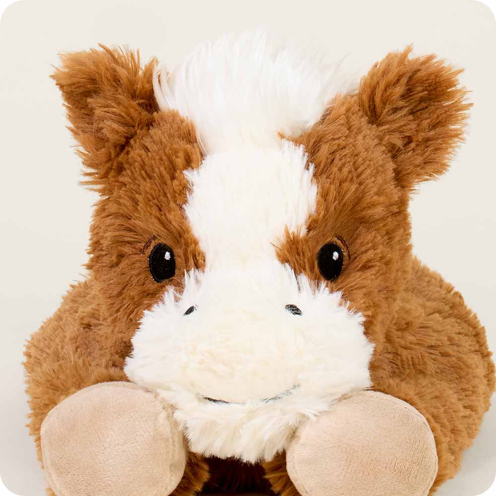 Laying Down Horse Stuffed Animal Warmies