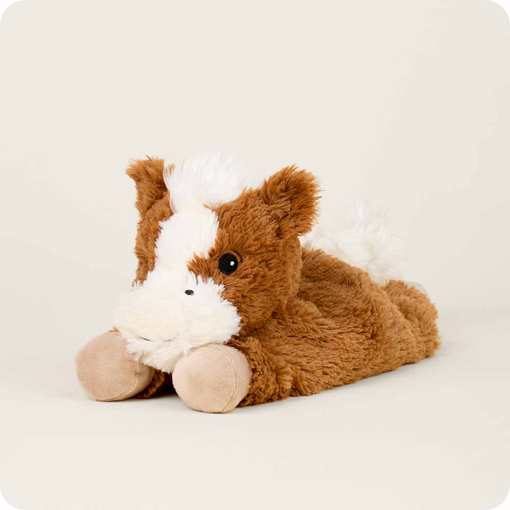 Laying Down Horse Stuffed Animal Warmies