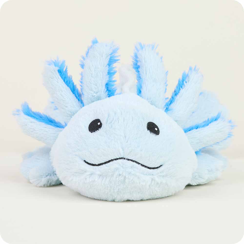 Blue Axolotl Warmies Stuffed Animal Warmies