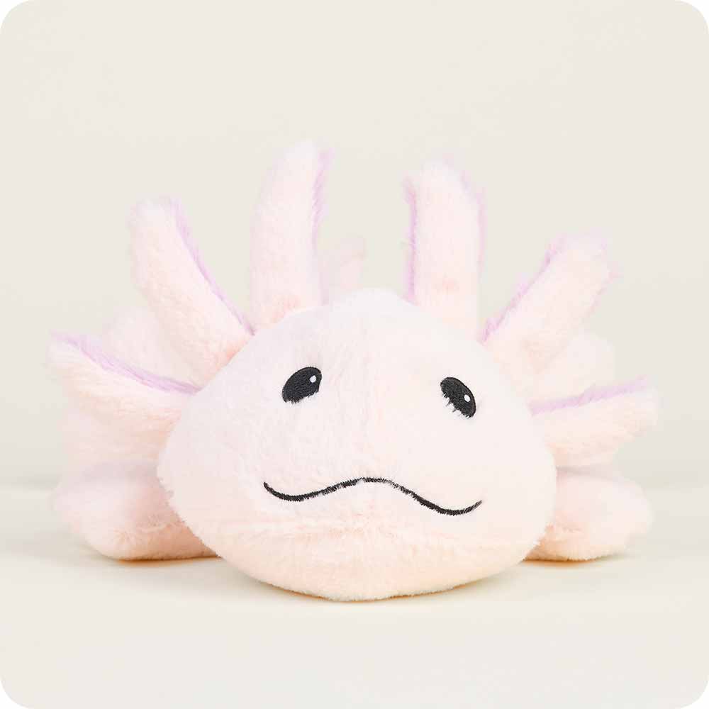 Pink Axolotl Stuffed Animal Warmies