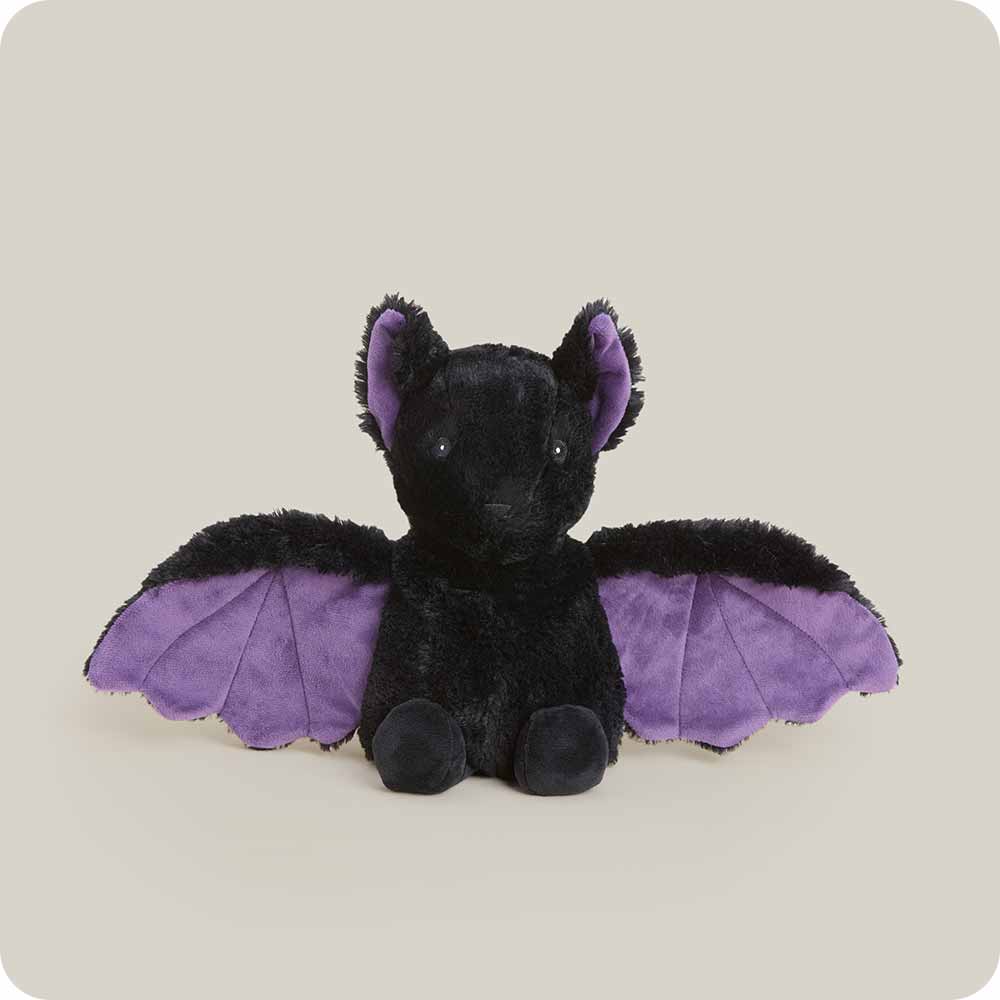 Microwavable Purple Wing Bat Stuffed Animal Warmies