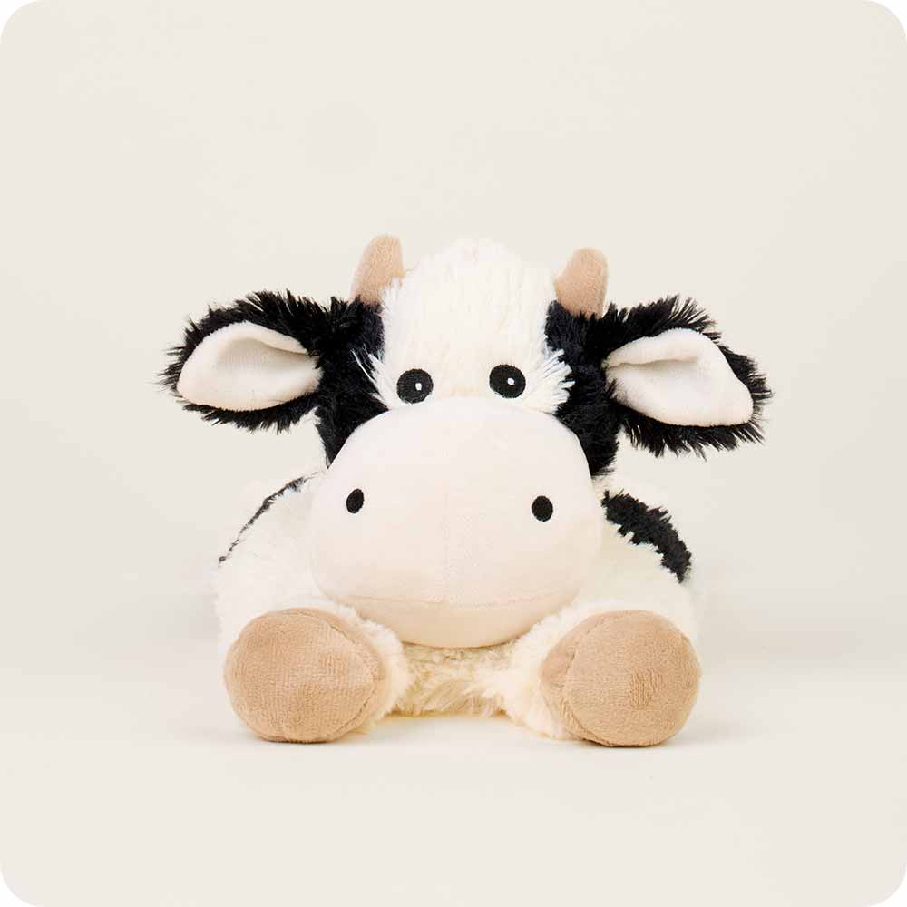 Microwavable Laying Down Cow Stuffed Animal Warmies