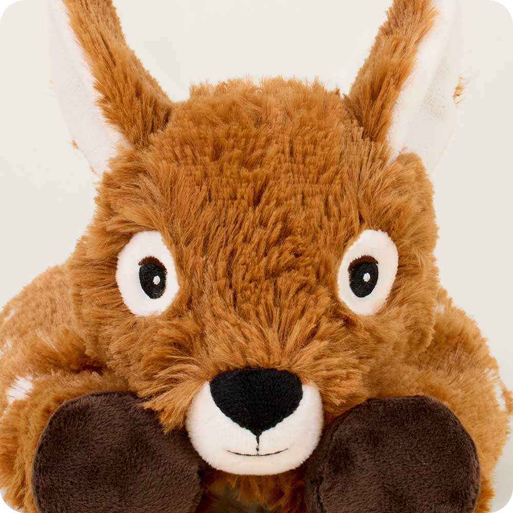 Laying Down Deer Stuffed Animal Warmies