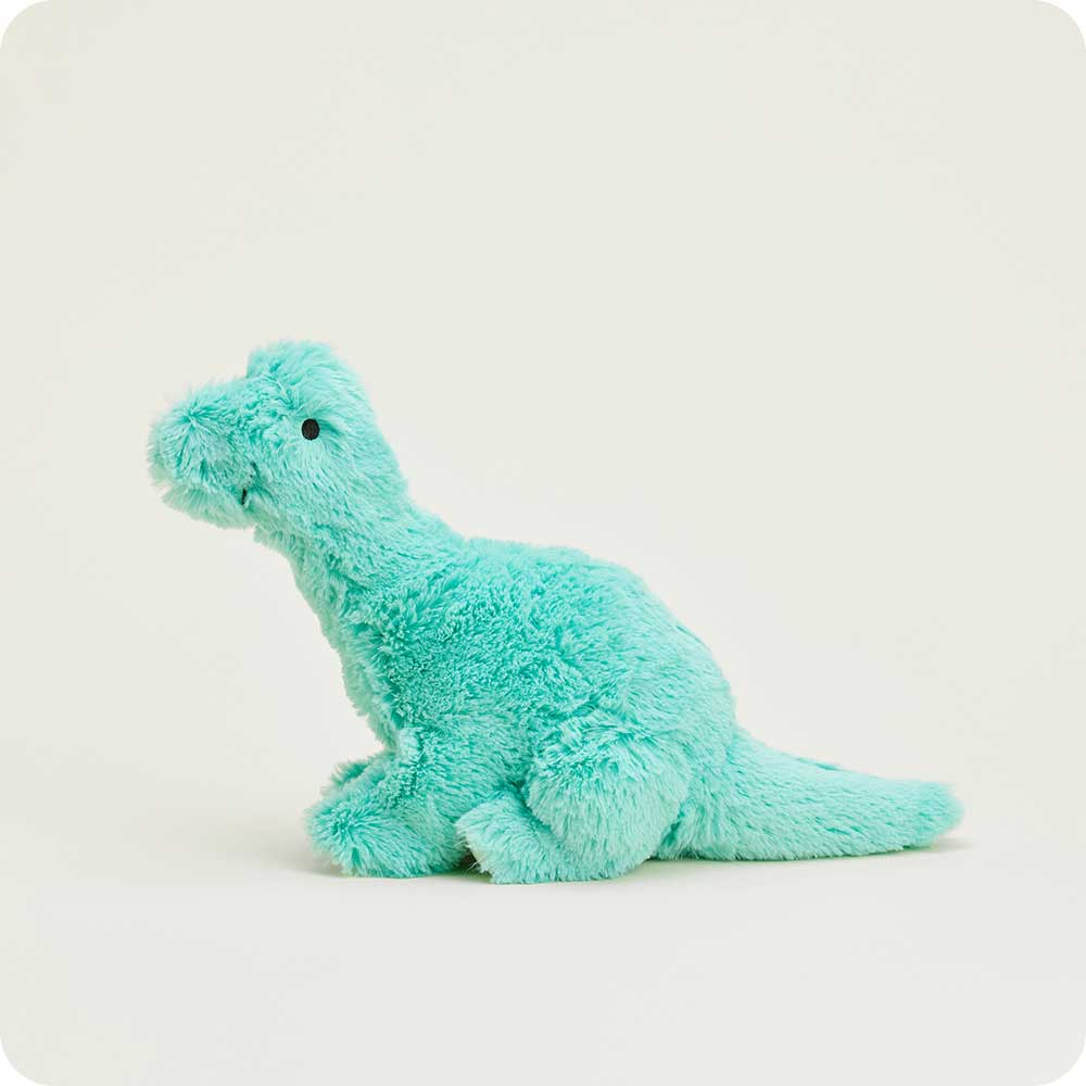 Microwavable Teal Long Neck Dinosaur