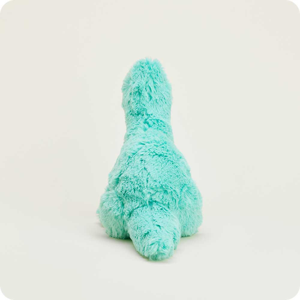 Microwavable Teal Long Neck Dinosaur Heating Pad Warmies
