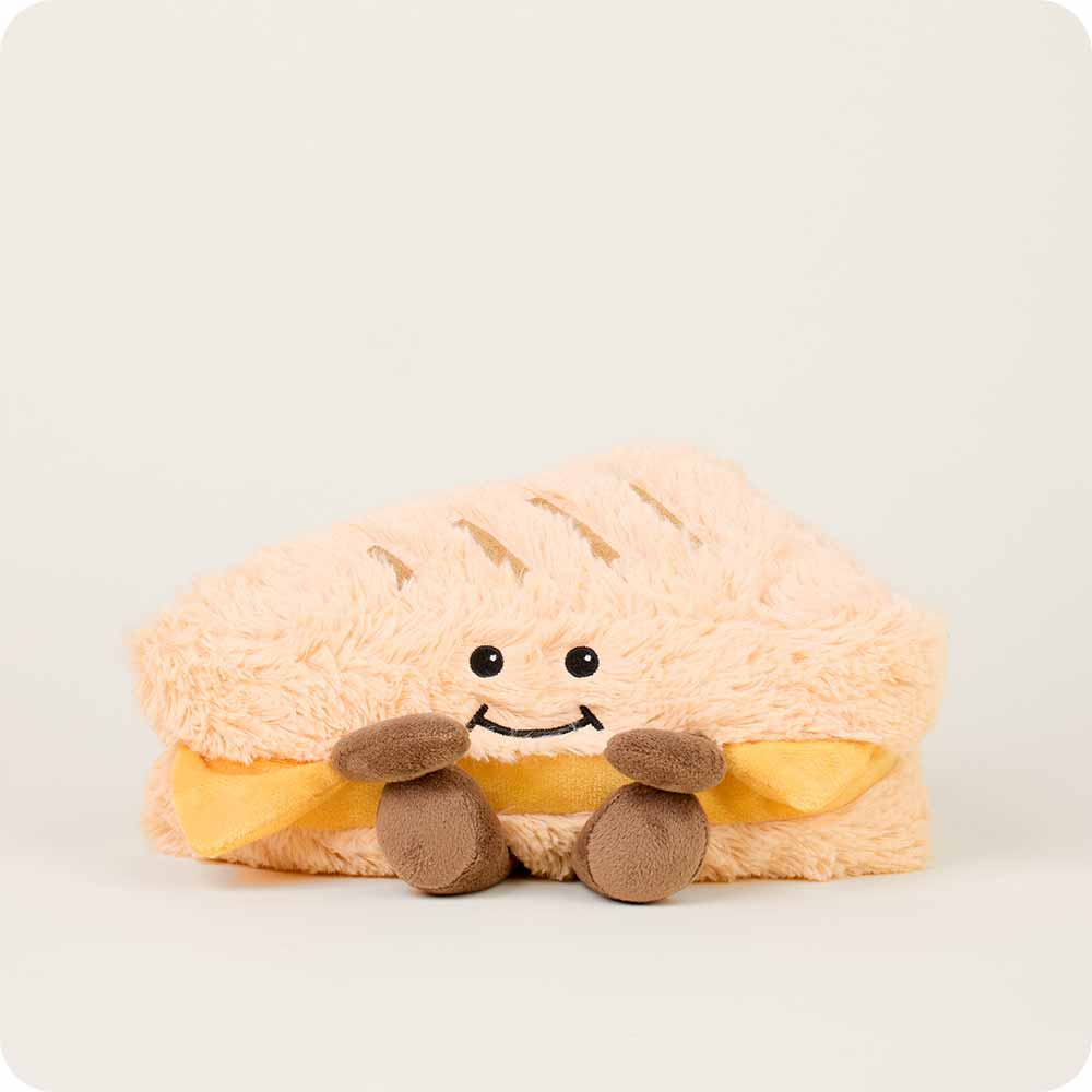 Microwavable Grilled Cheese Stuffed Animal Warmies