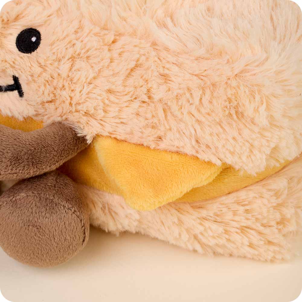 Soft Warm Weighted Grilled Cheese Plush Warmies