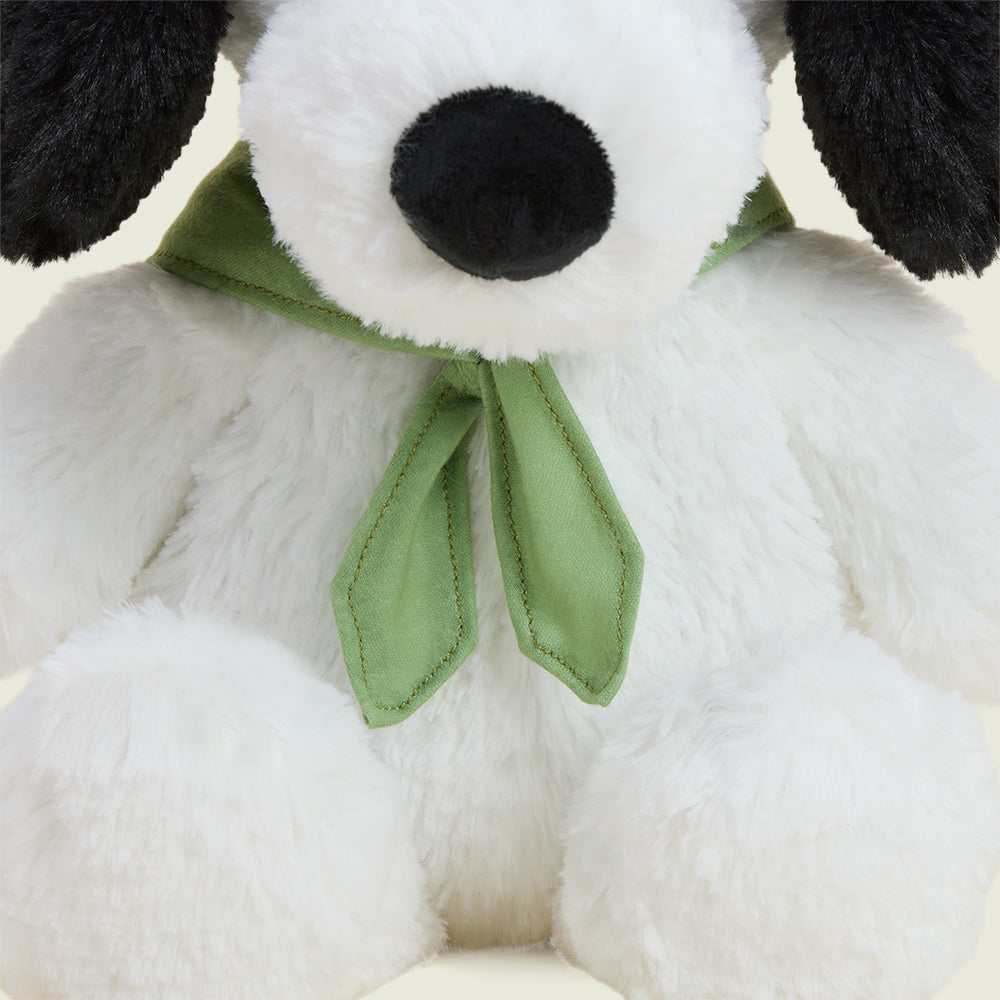 camp snoopy stuffed animal warmies necktie detail