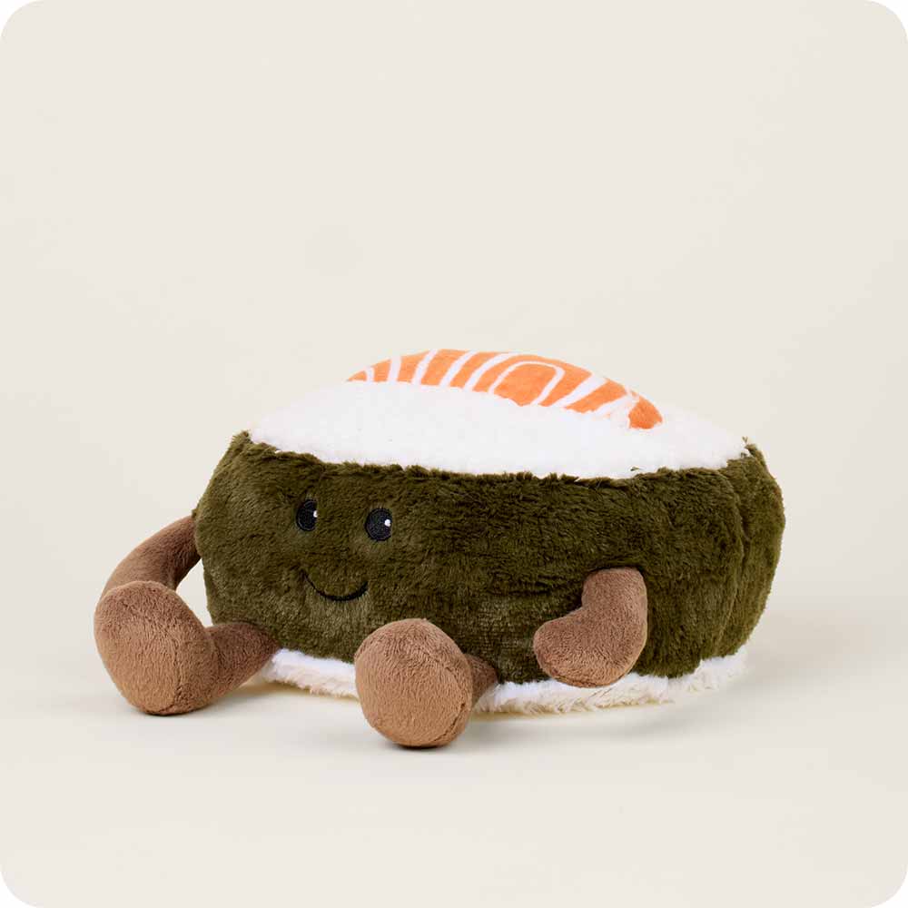 Heatable Salmon Sushi Stuffed Animal Warmies