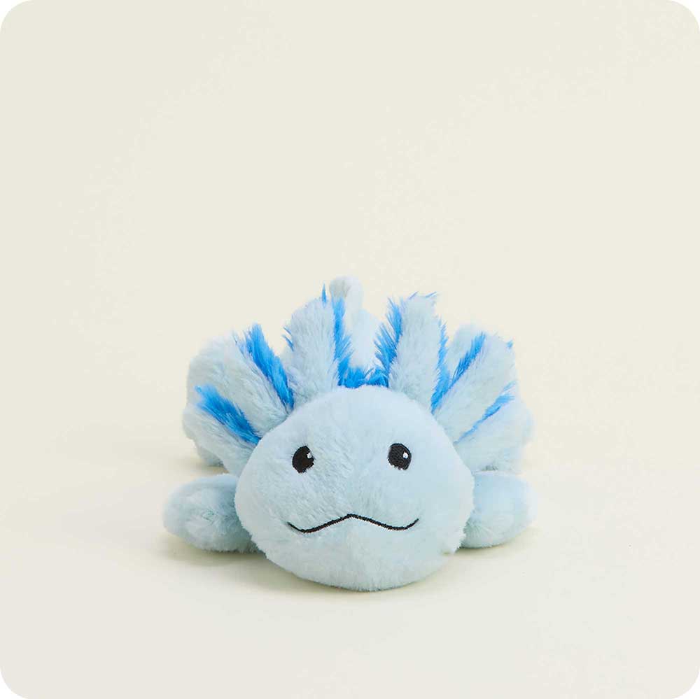 Blue Axolotl Warmies Stuffed Animal Warmies Junior