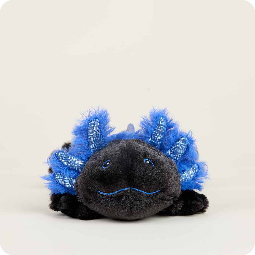 Black Axolotl Stuffed Animal Warmies Junior