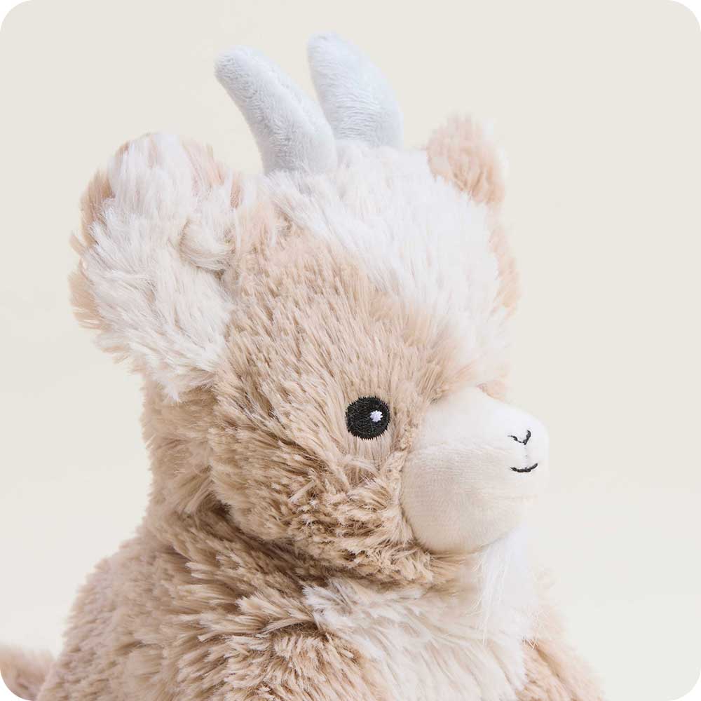 microwavable cute goat stuffed animal junior size warmies