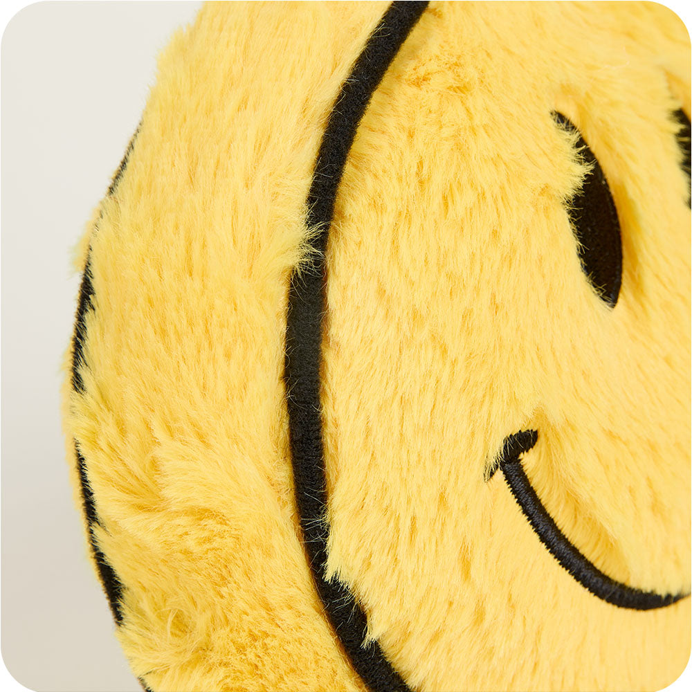 Cute Weighted Lavender Scented Smiley Face Plush Stuffed Animal Heating Pad Warmies Junior