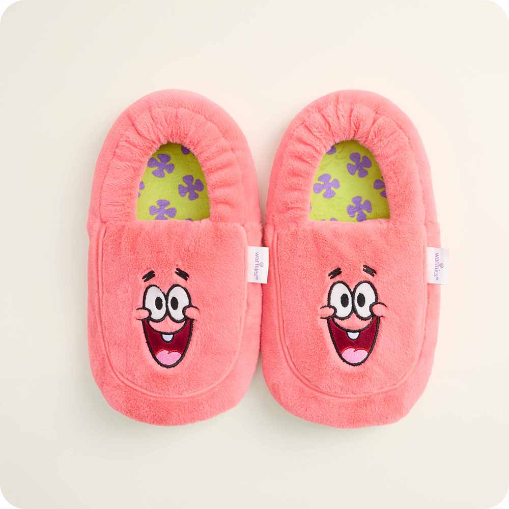 Microwavable Patrick Star Warmies Slippers - Warmies USA