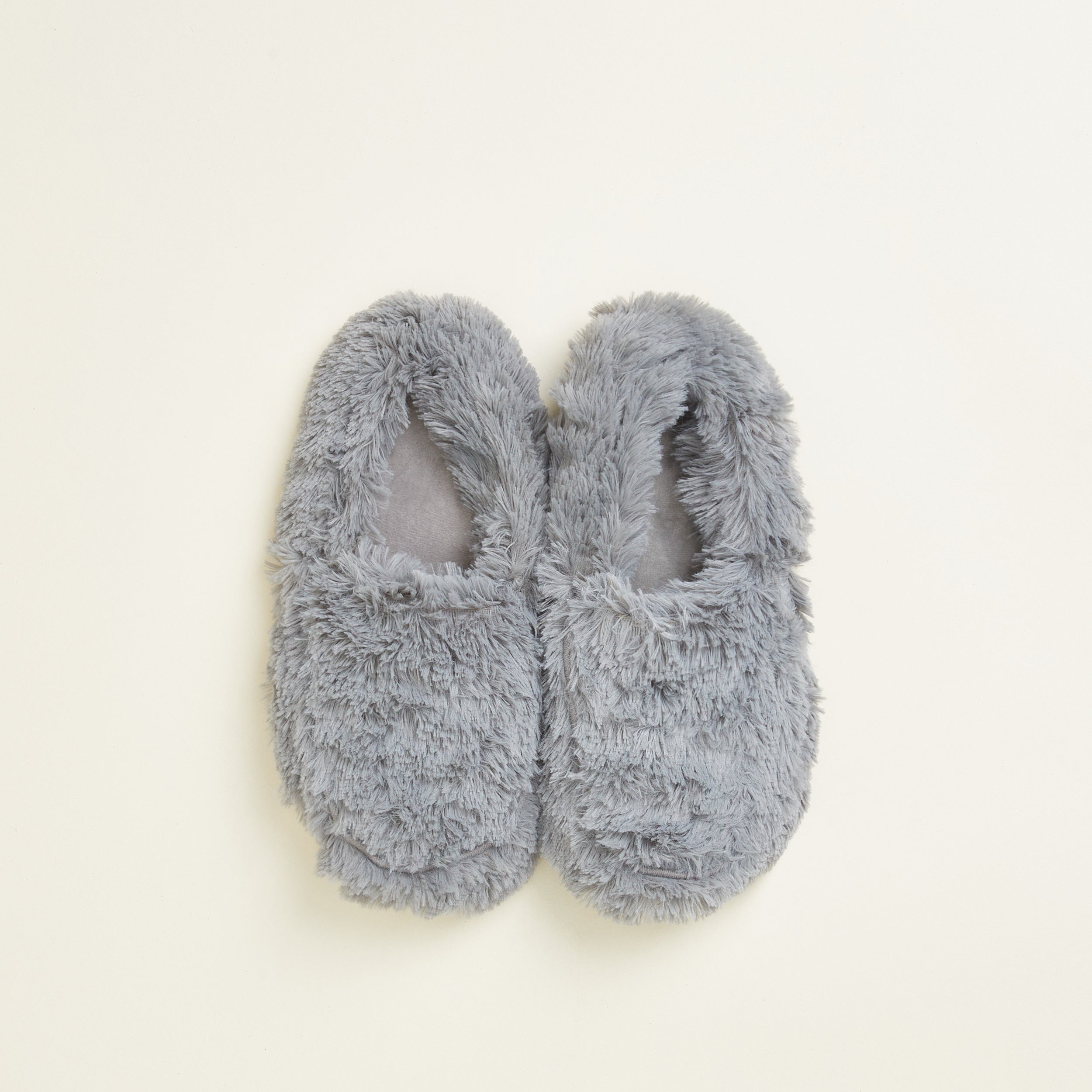 XL Gray Heatable Slippers Warmies