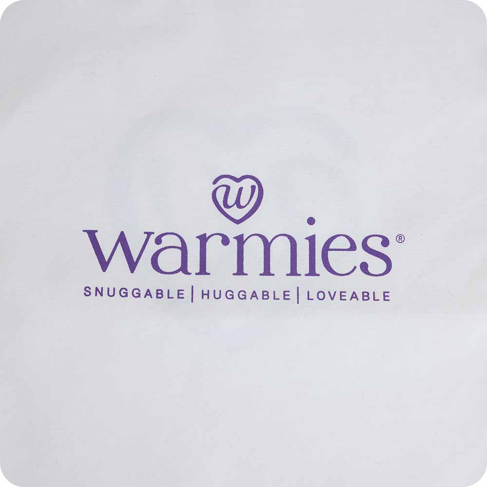 Warmies microwave-safe, reusable, drawstring canvas bag