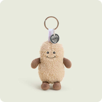 Peanut Warmies Mini Bag Charm