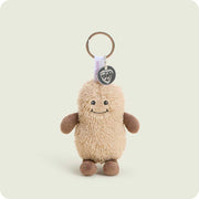 Microwavable Peanut Warmies Mini Bag Charm - Warmies USA