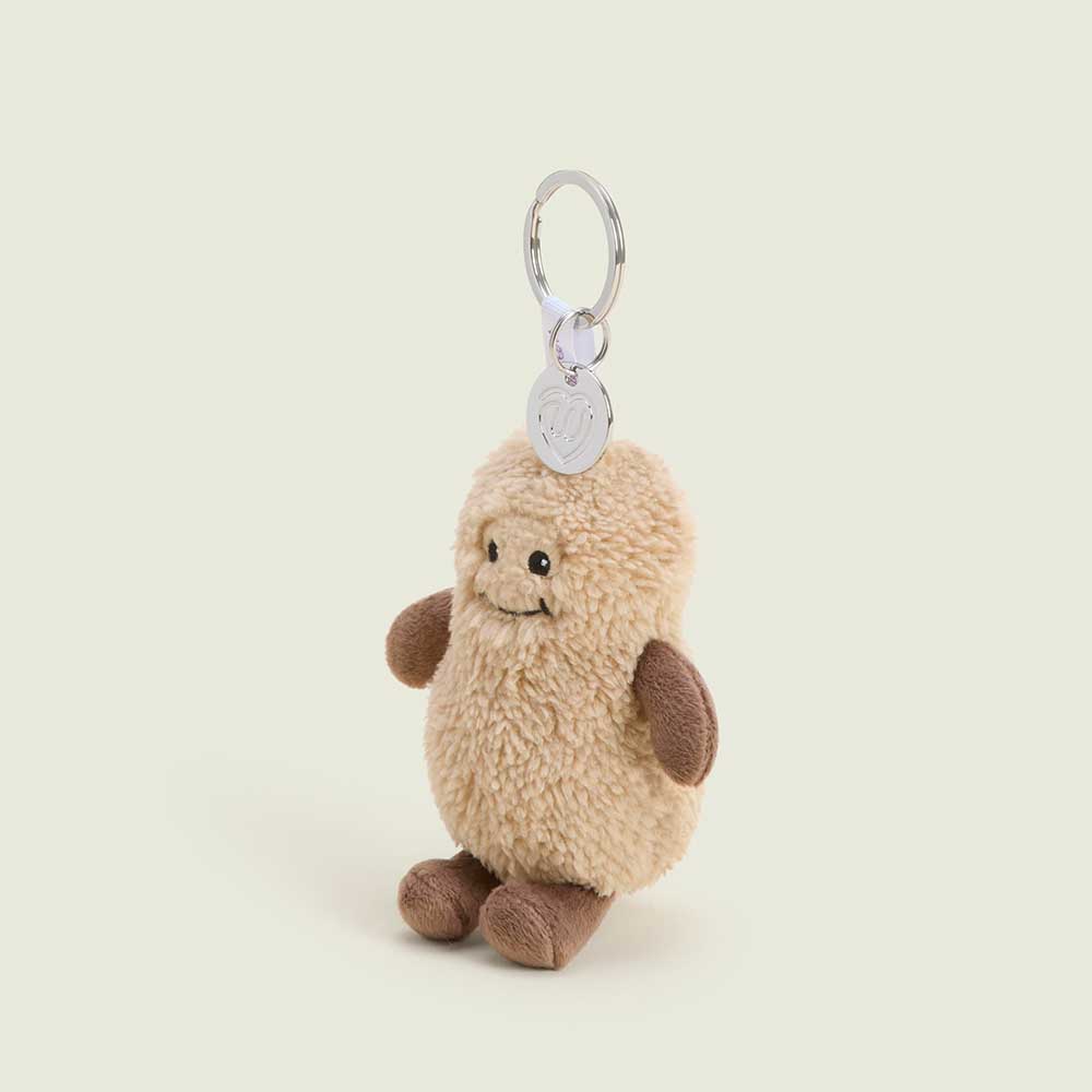 Peanut Warmies Mini Bag Charm