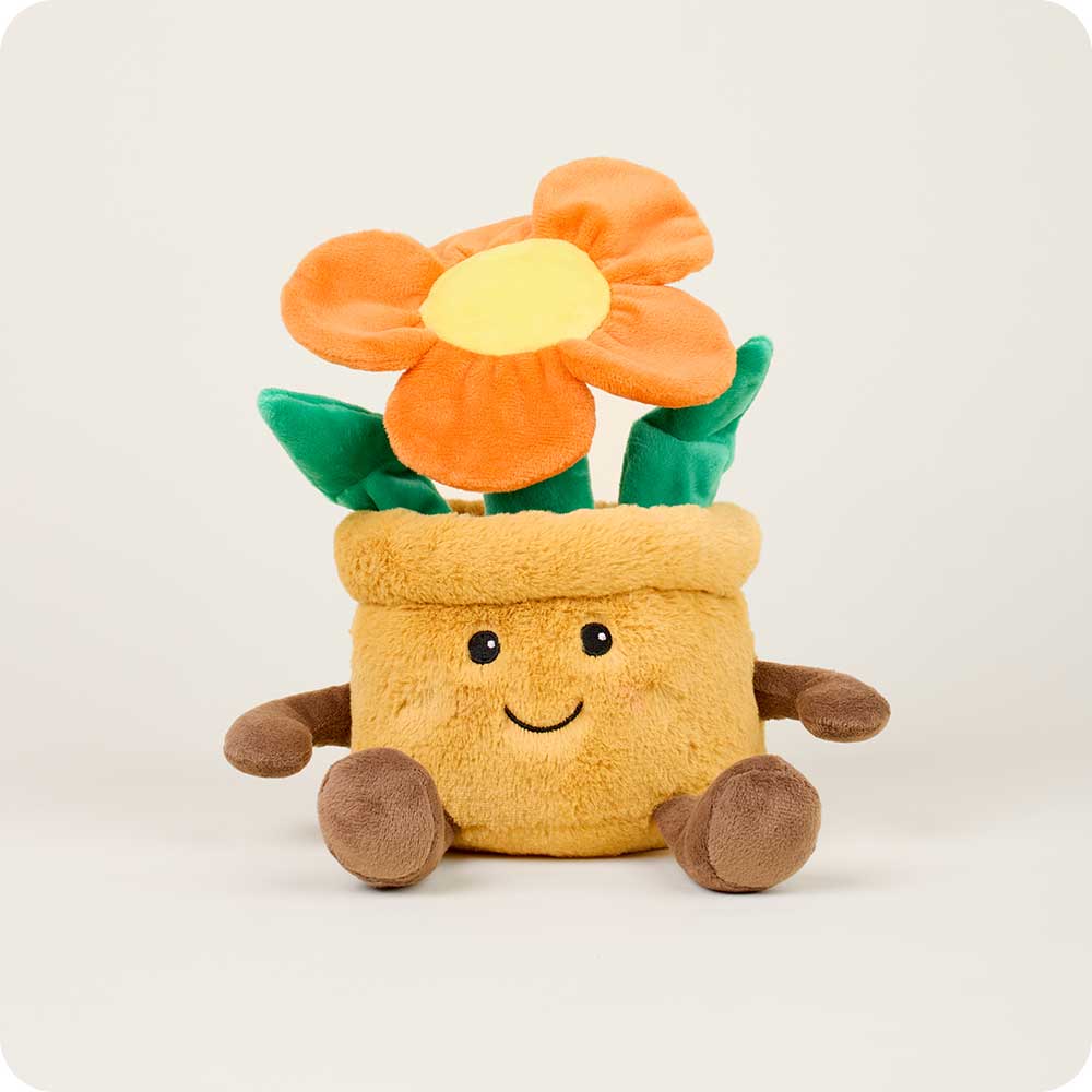 potted plant animal Orange Flower Pot Warmies