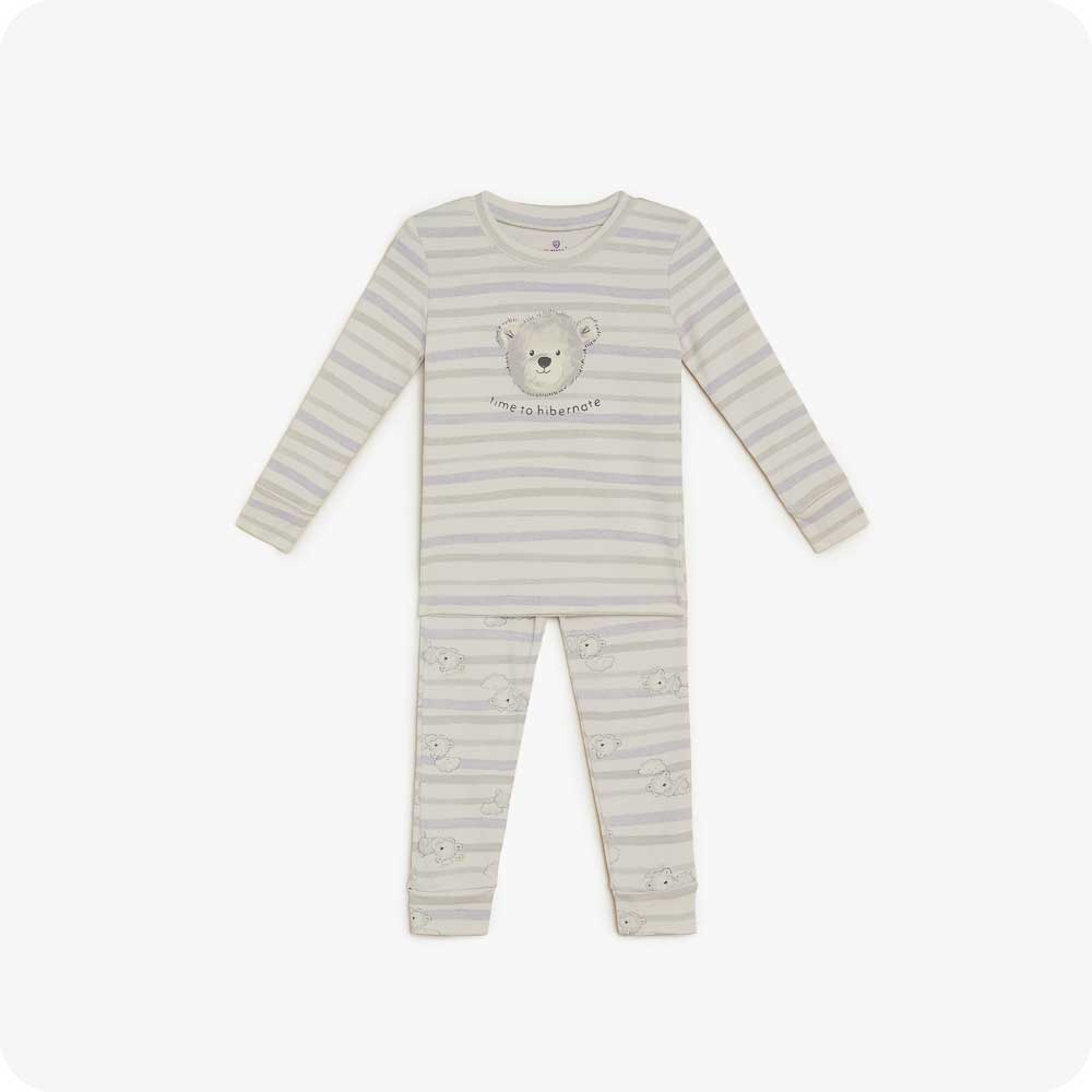 Marshmallow Bear Kids Pajamas Soft - Warmies USA