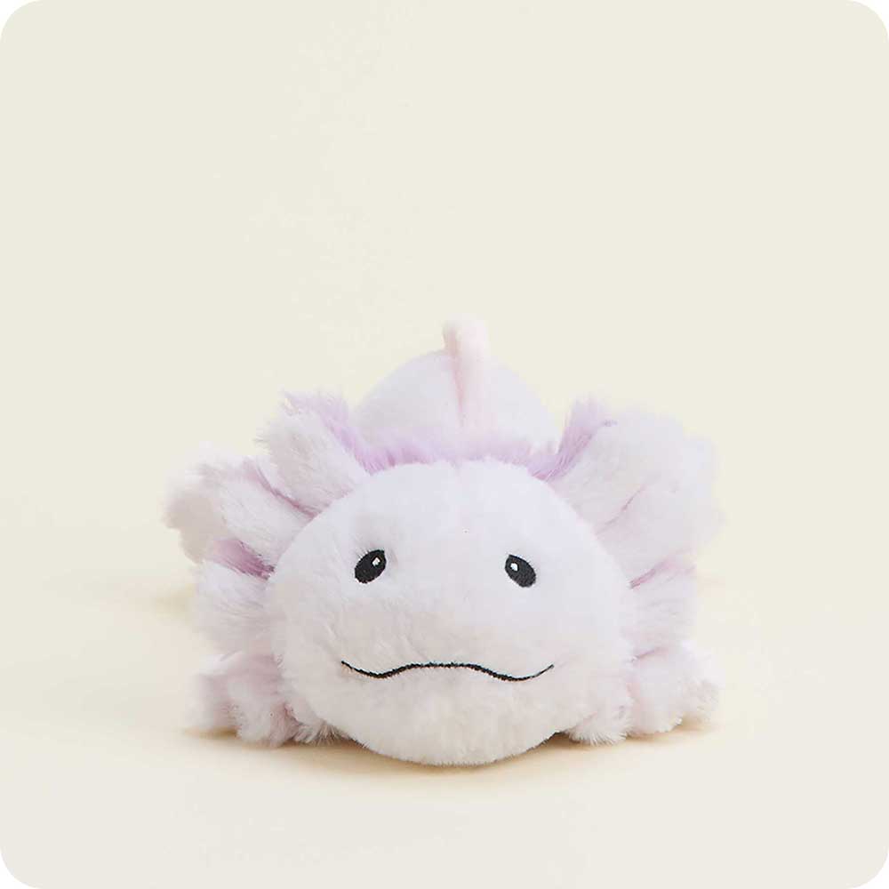 Microwavable Pink Axolotl Stuffed Animal Warmies Junior