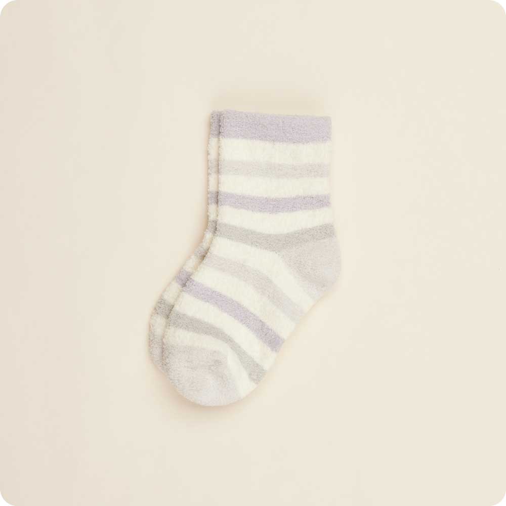 Marshmallow Bear Crew Socks - Warmies USA
