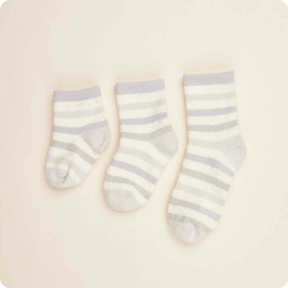 Marshmallow Bear Crew Socks - Warmies USA