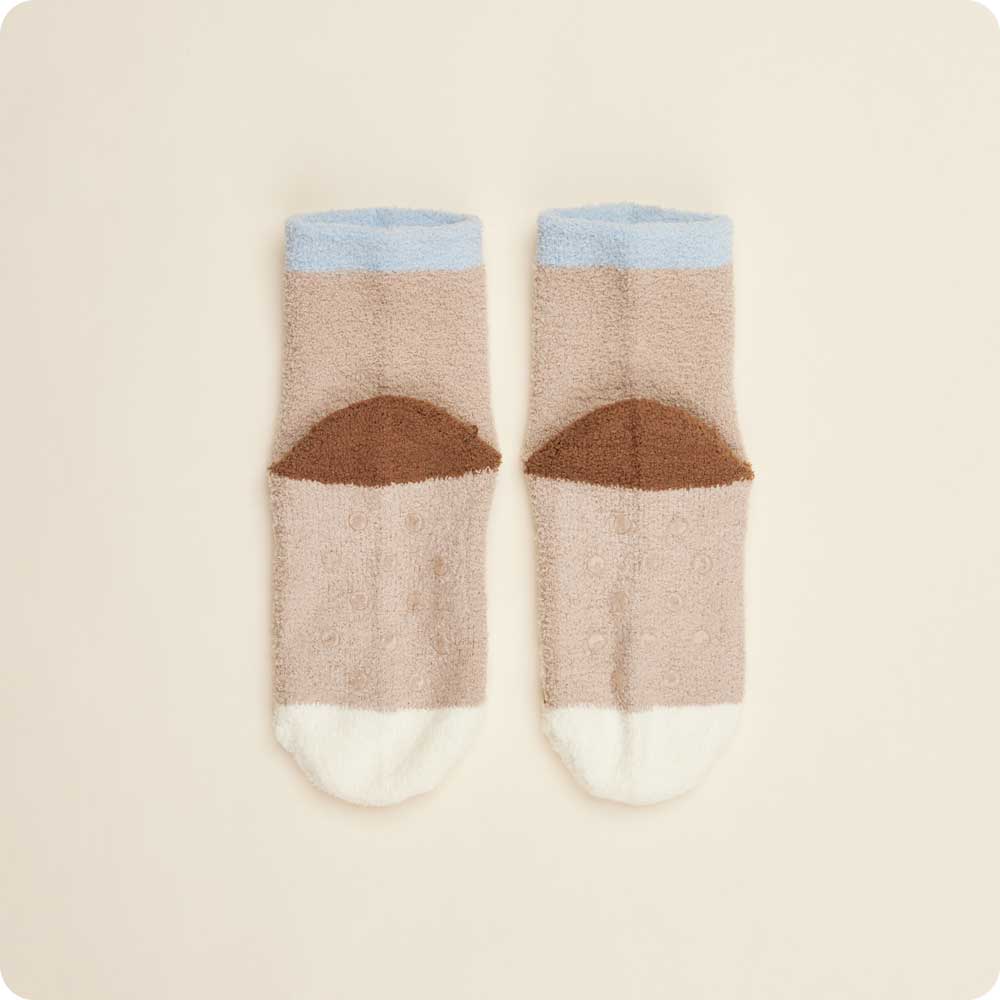 Microwavable Sloth Crew Socks - Warmies USA