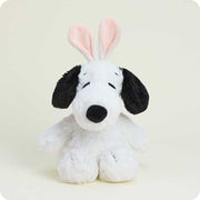 Snoopy Bunny Ears Warmies plush