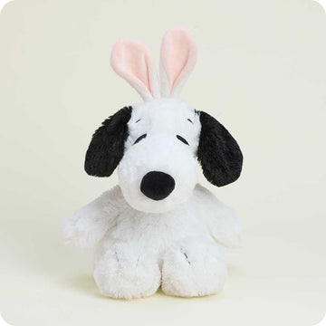 Snoopy Bunny Ears Warmies plush