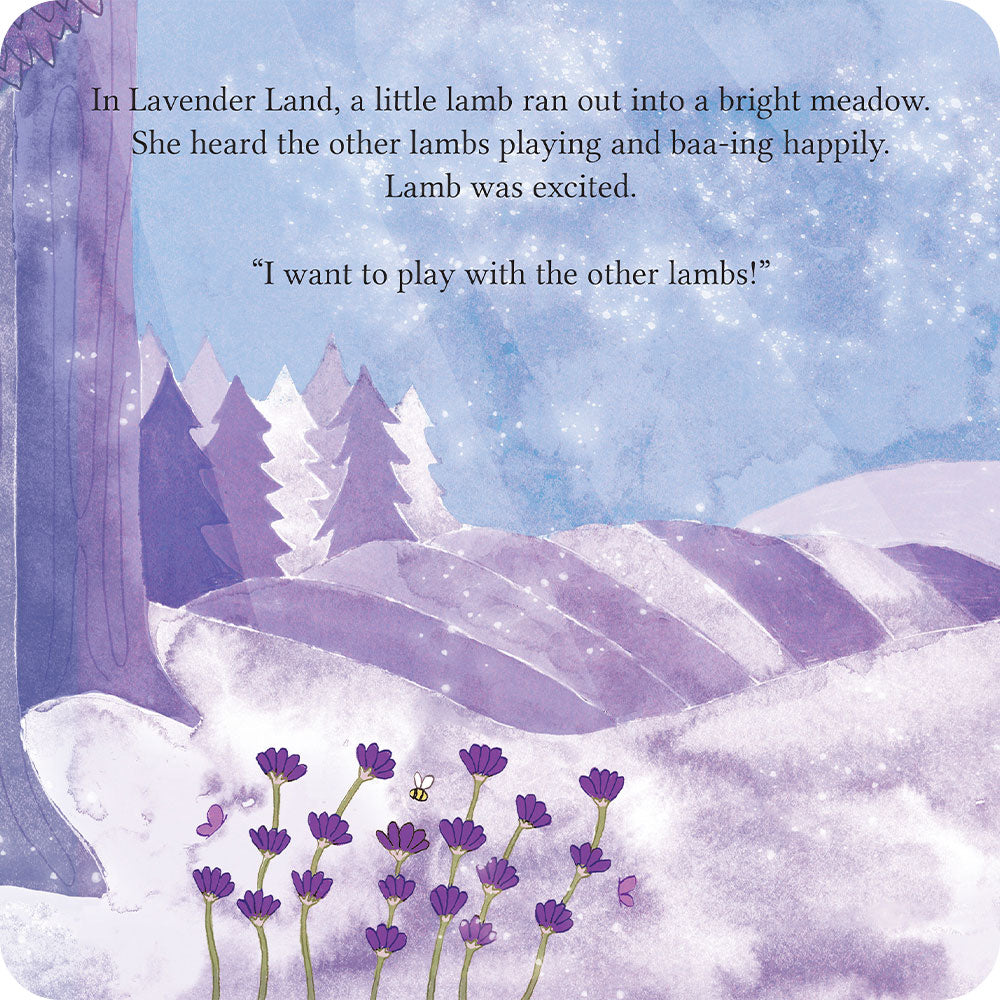 The Friendly Little Lamb Board Book - Warmies USA