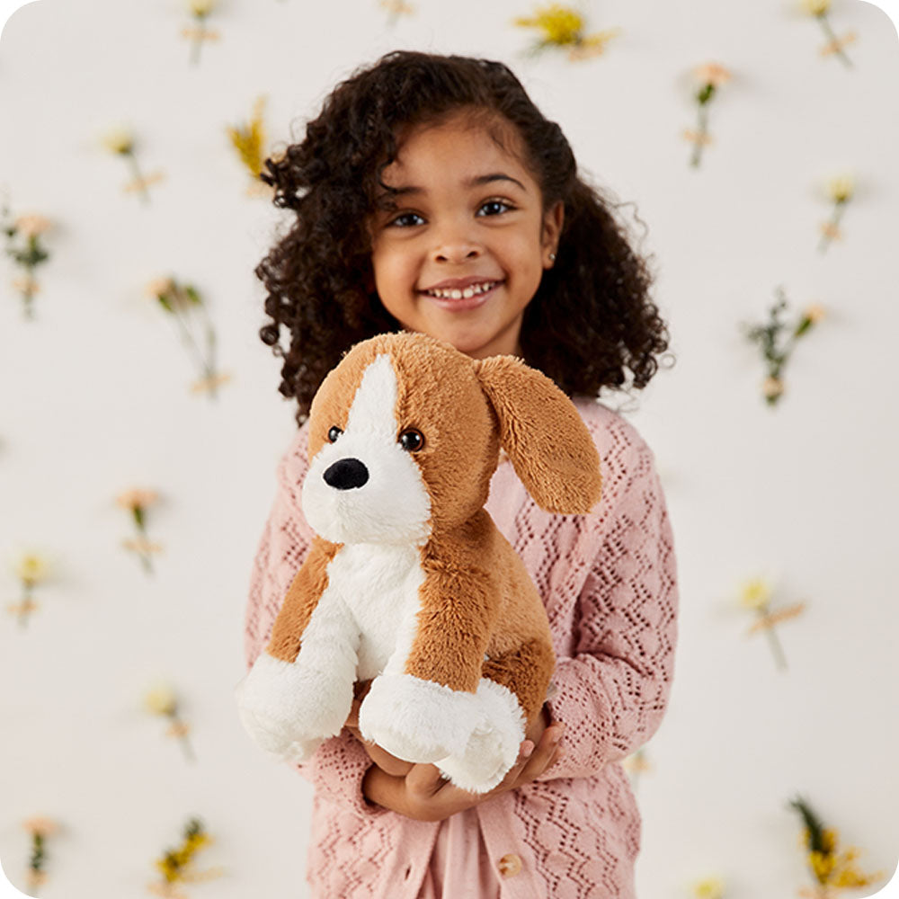 beagle stuffed animal warmies lifestyle