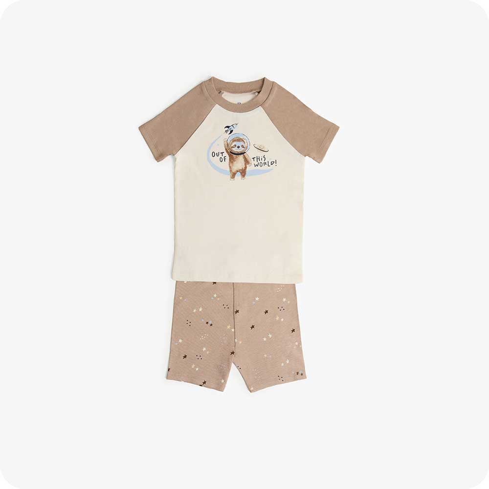 Sloth Kids Pajamas Cozy Sleep Set - Warmies
