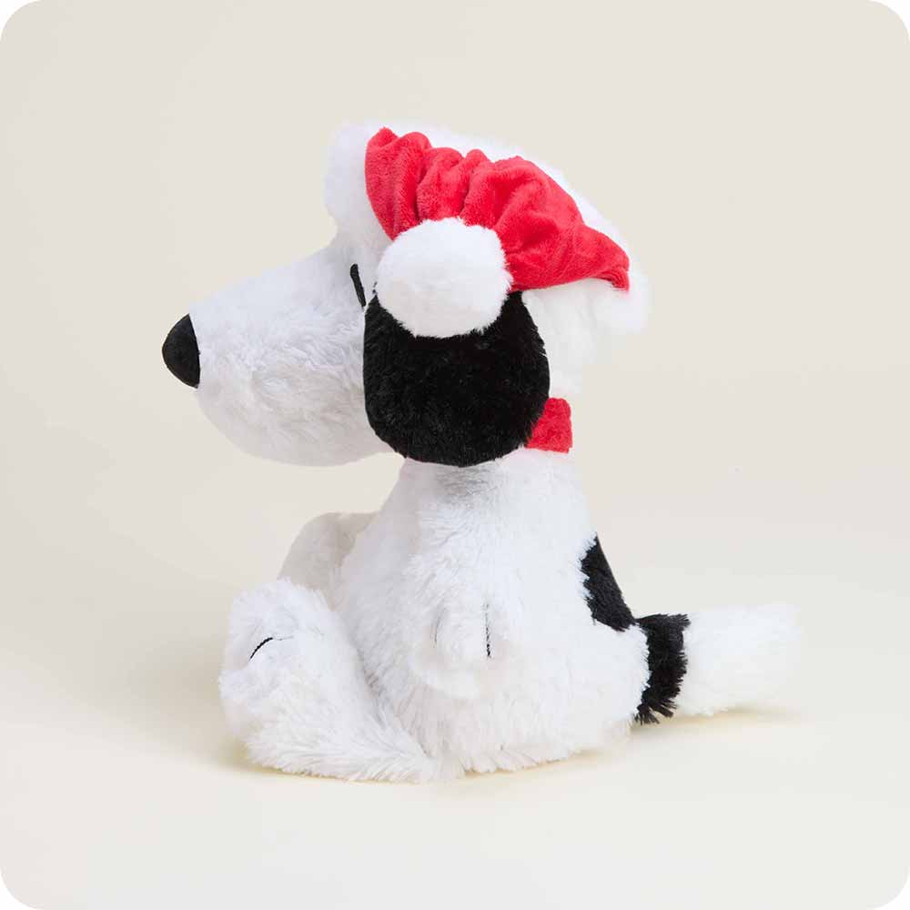 Microwavable Santa Hat Snoopy Warmies - Warmies USA