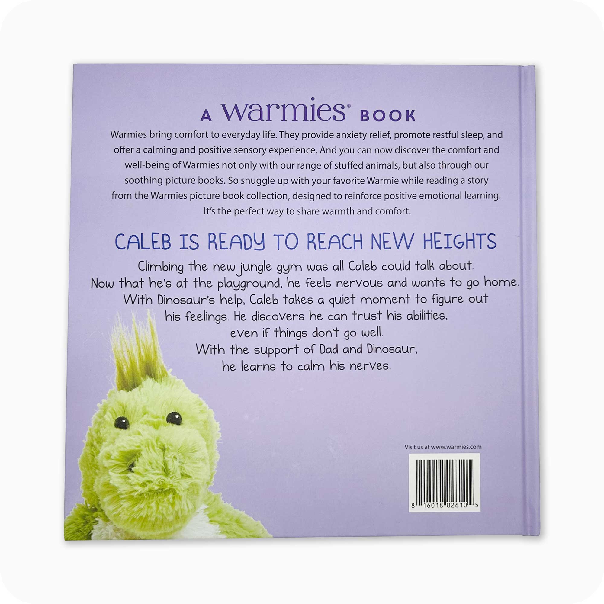 Dinosaur Discovers Confidence Book - Warmies USA