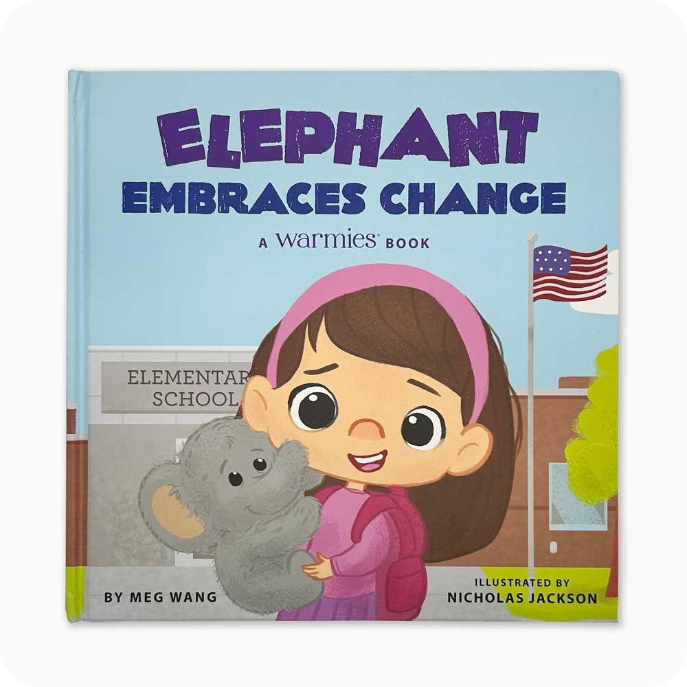 Elephant Embraces Change Book - Warmies USA
