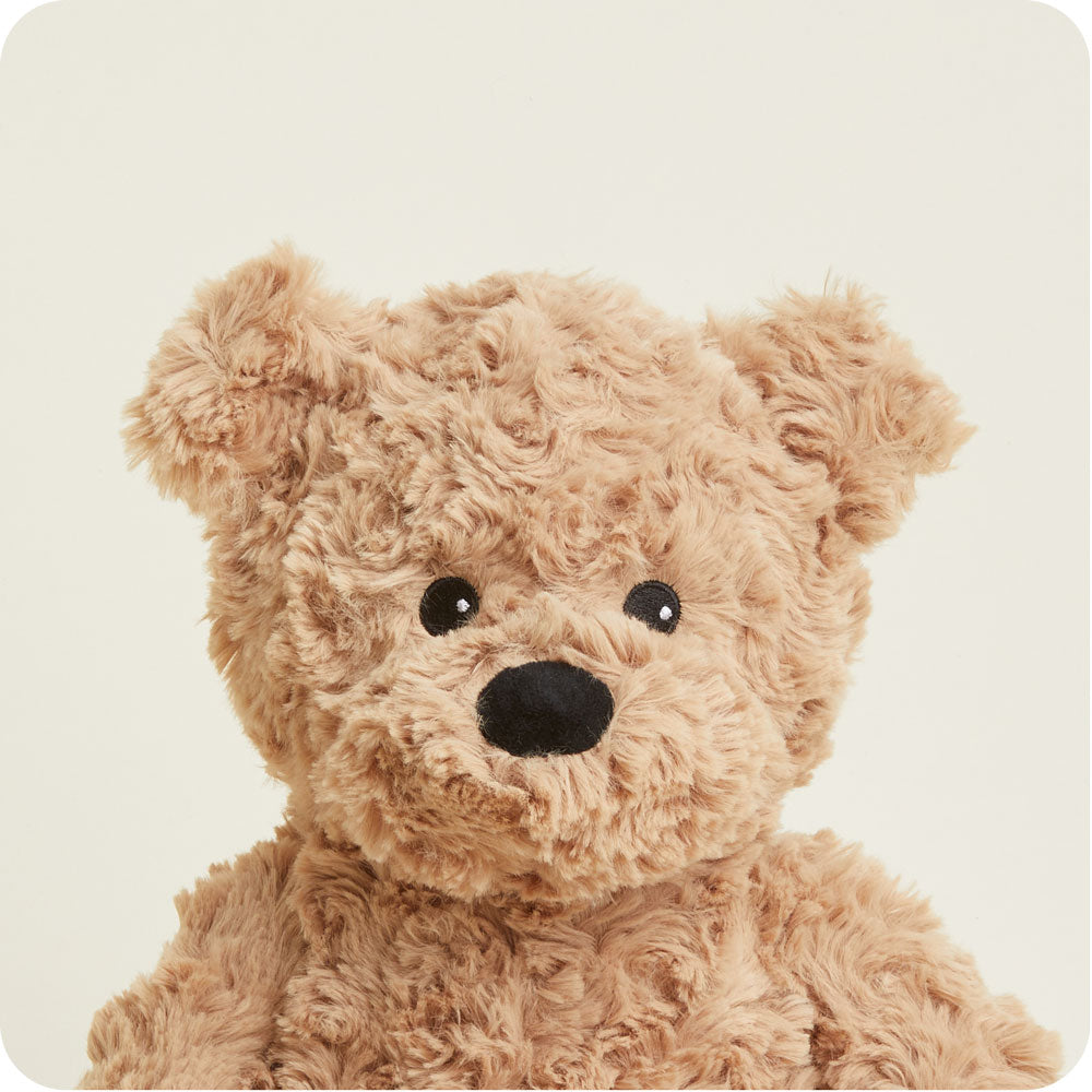 Brown Curly Bear Stuffed Animal Warmies